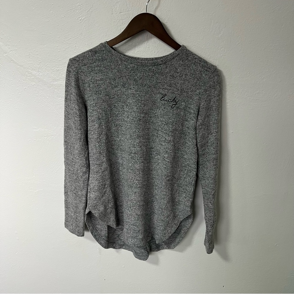 Gray Long Sleeve Shirt